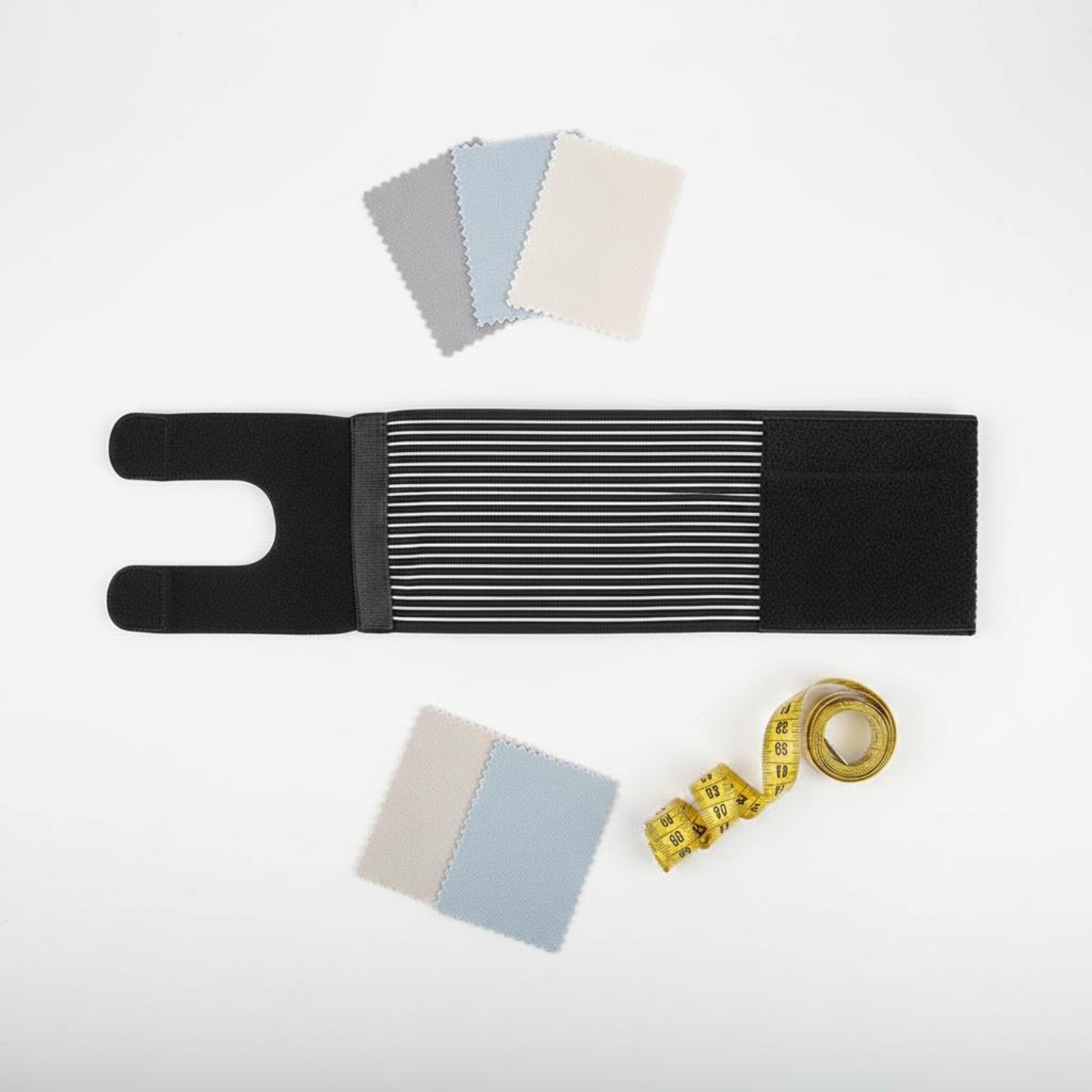U-Shaped Ostomy Belt Supportive Adjustable Stoma Wrap Lightweight for Recovery