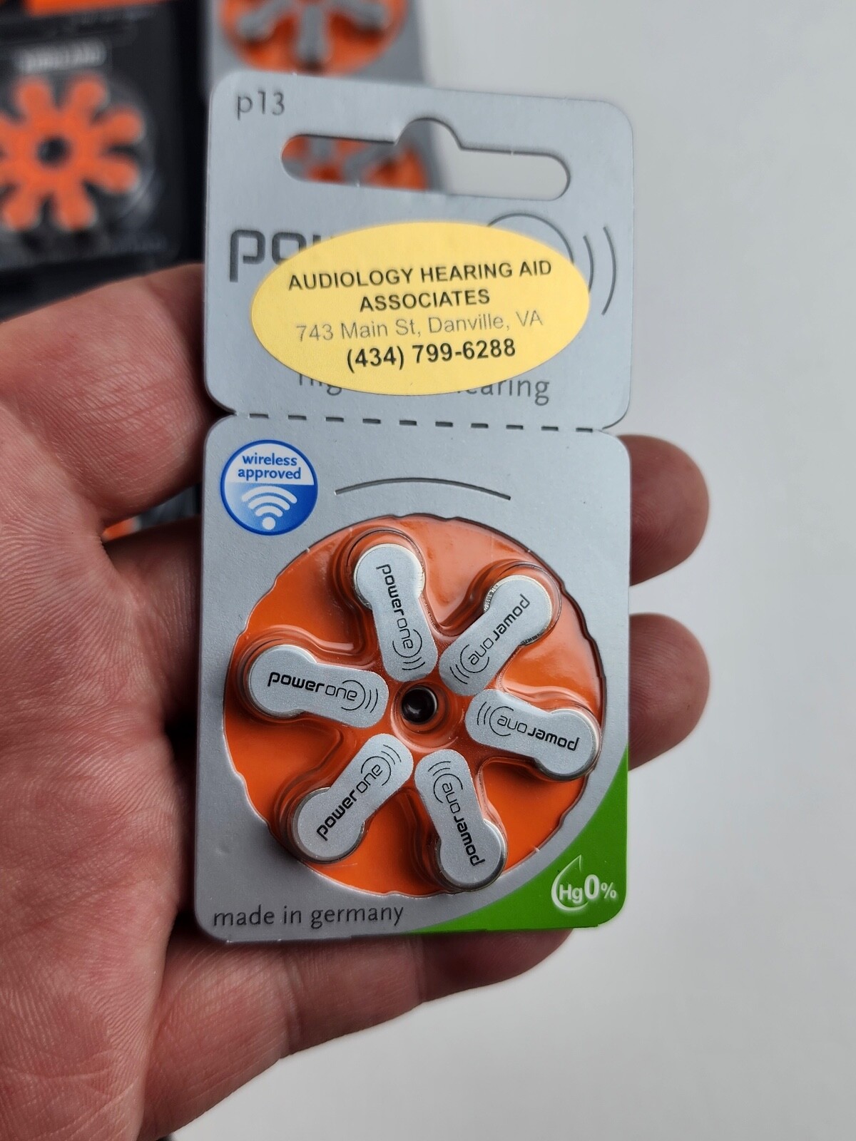 Lot of 84pcs Hearing Aid batteries Size 13 / P13 Kirkland & Power One Exp 2024