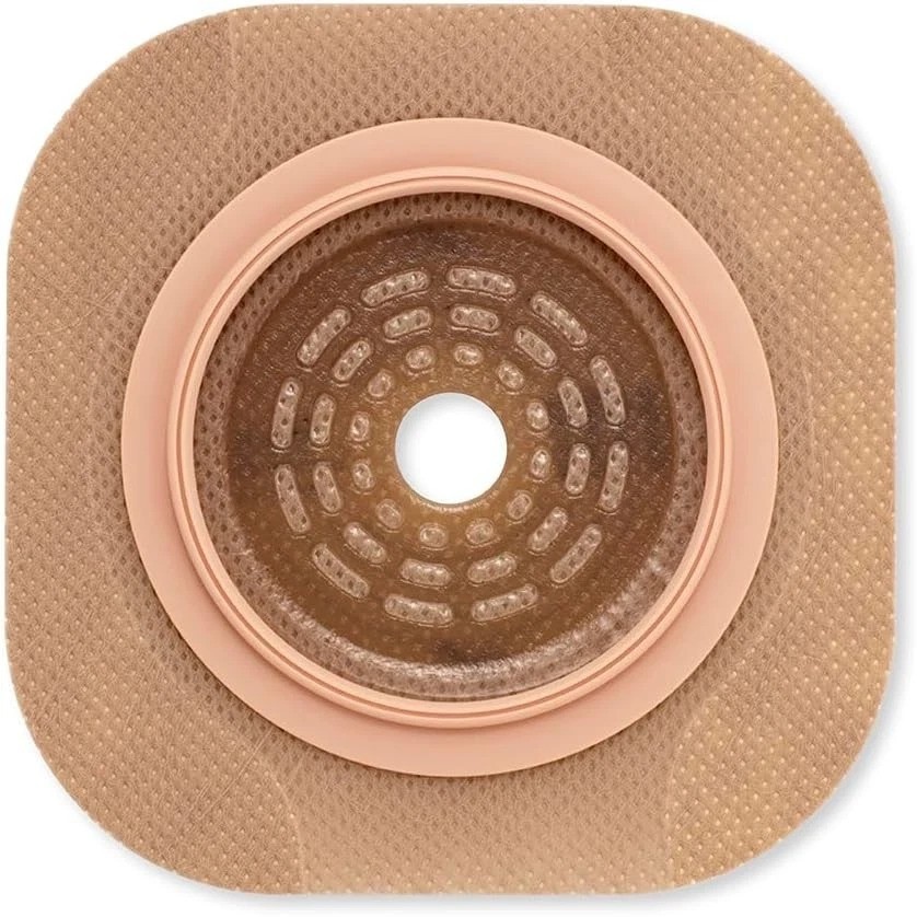 Flat Two-Piece Skin Barrier with Adhesive Border, 5 Pack – Cut-to-Fit Design