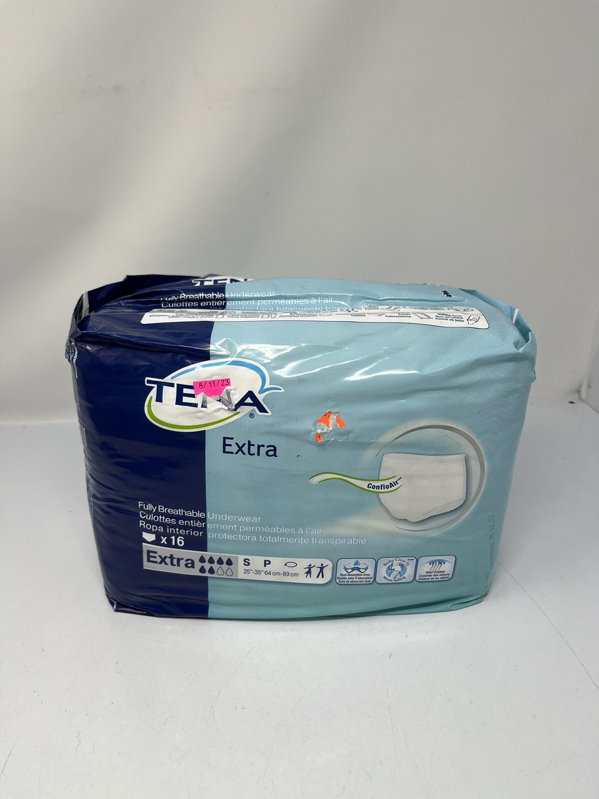 TENA Disposable Underwear Small Ultimate-Extra 16 Ct