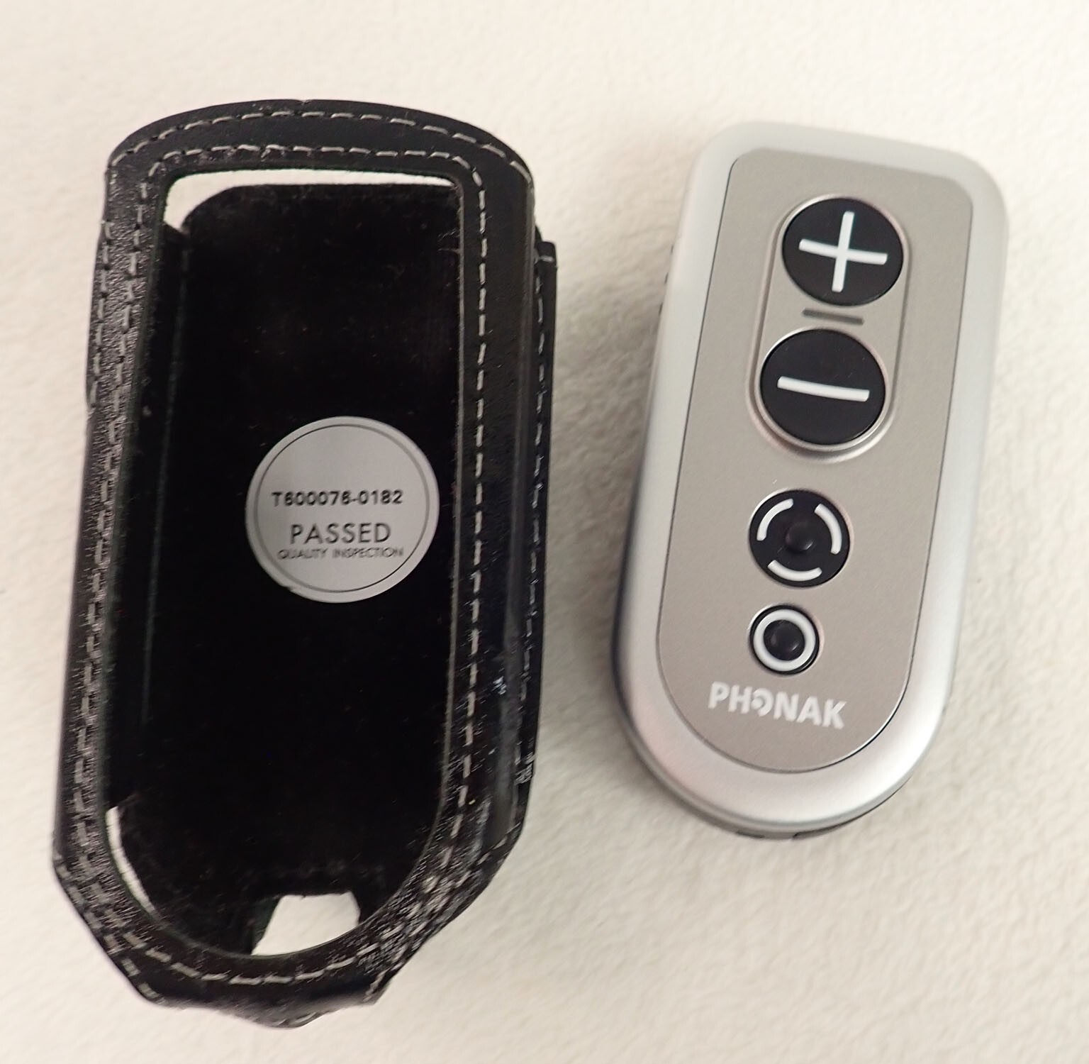 Original Phonak Pilot 1 Hearing Aid Remote Control With Belt Clip Tested
