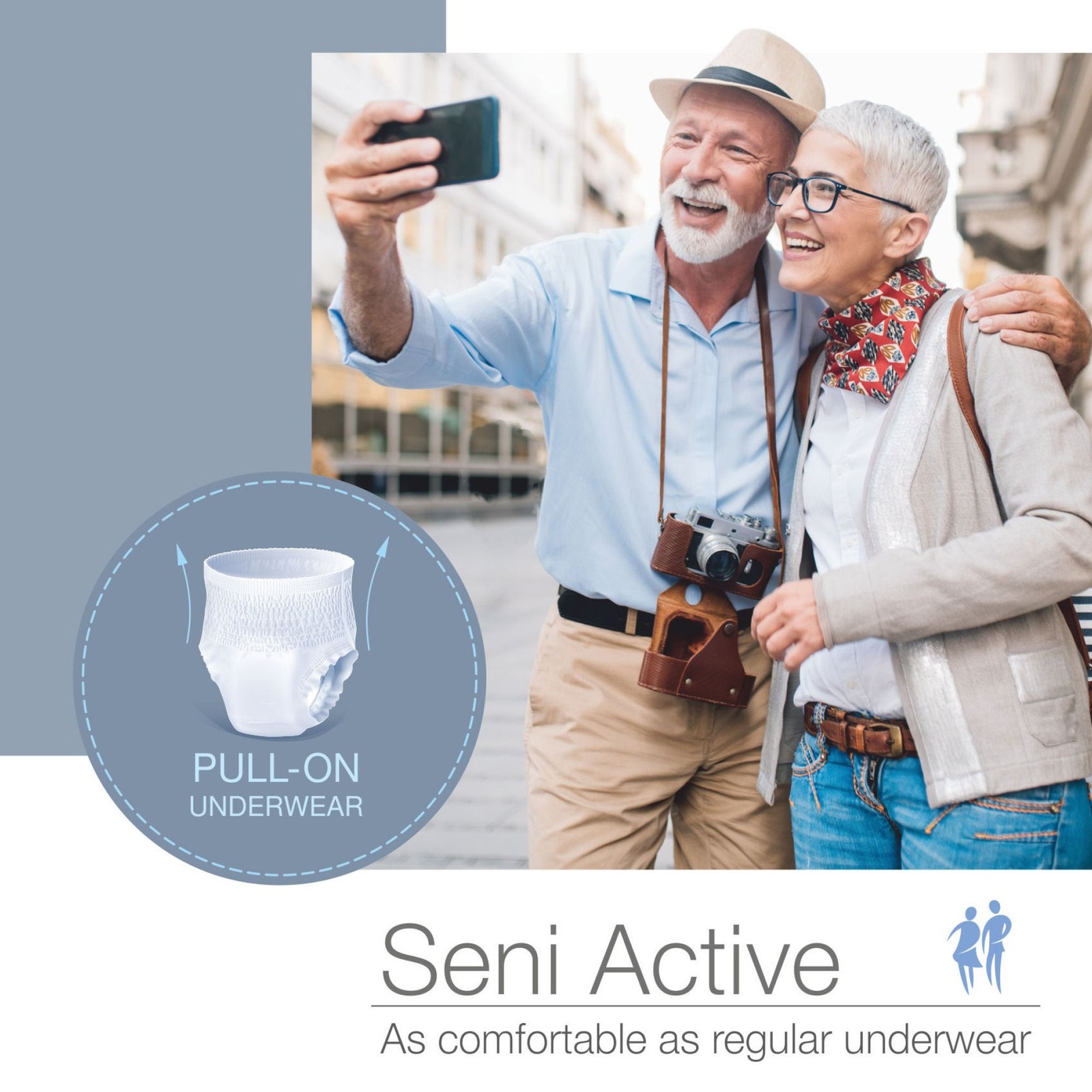 Seni Disposable Underwear Medium Heavy 20 Ct