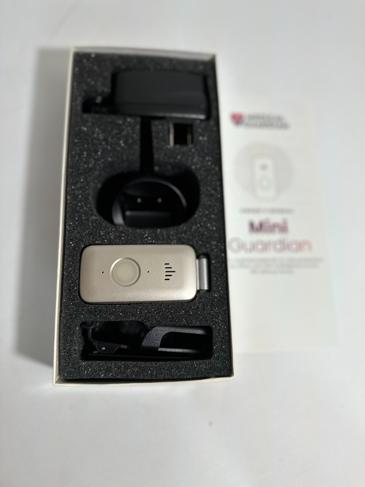 Medical Guardian Mini Guardian VZW Champagne Medical Alert System – OPEN BOX