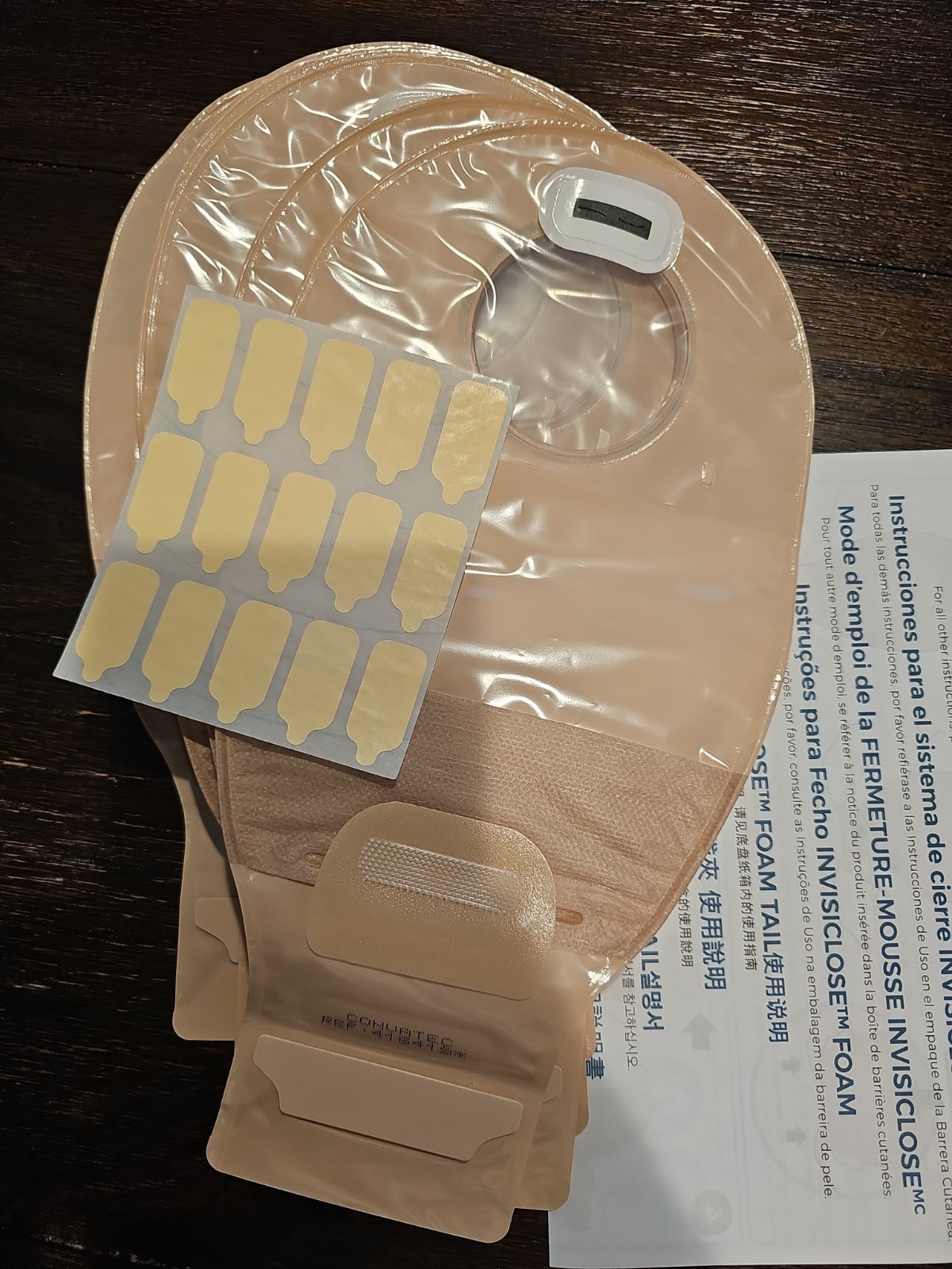 8 ConvaTec 416419 Natura Drainable Ostomy Pouches 2-1/4″ Flange No Box