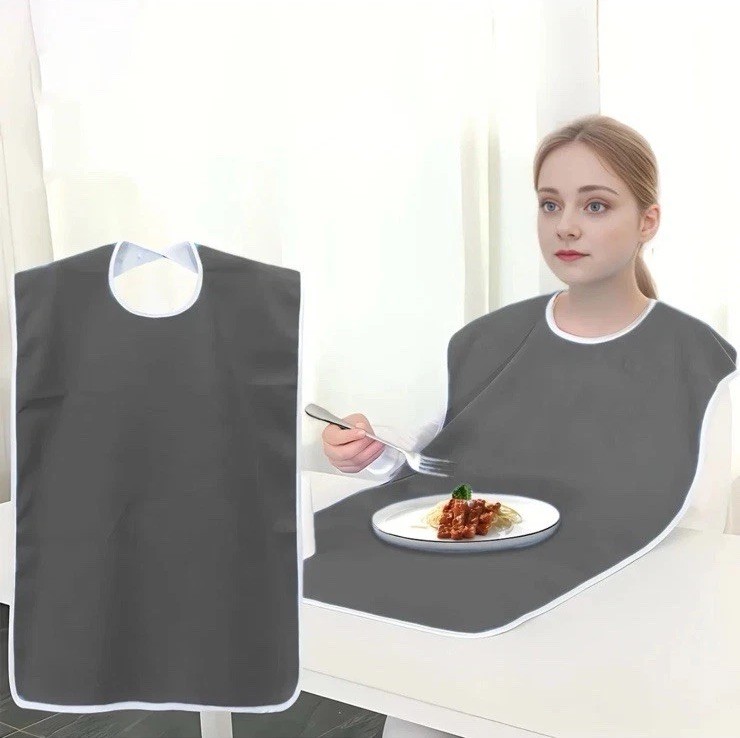 Adult Bibs Cotton Clothing Protection -Lot Of 3