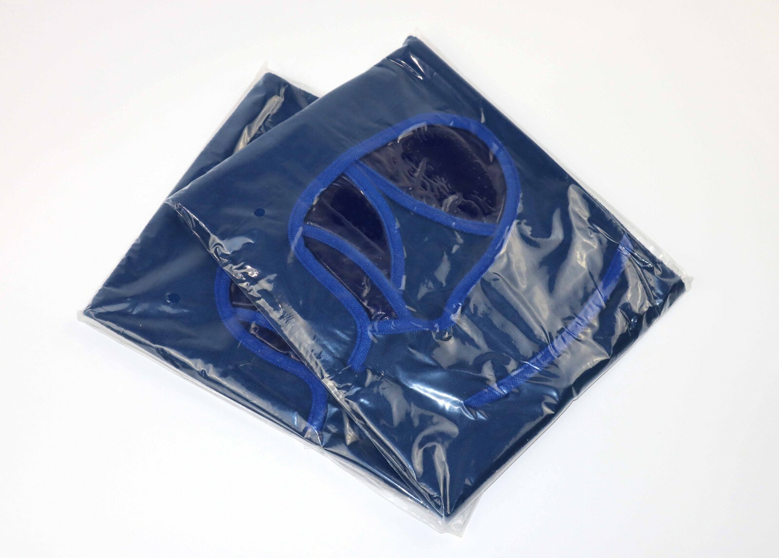 2 Pack Adult Bibs Premium Large Reuseable Waterproof 17.5″ x 36″ Blue