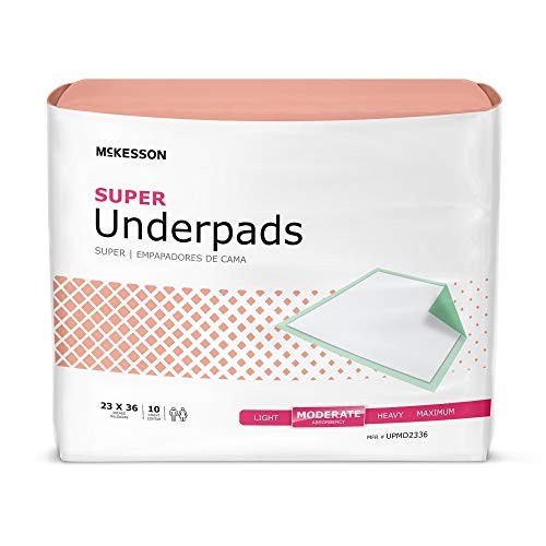 McKesson Incontinence Bed Pads 23×36, 150 Count