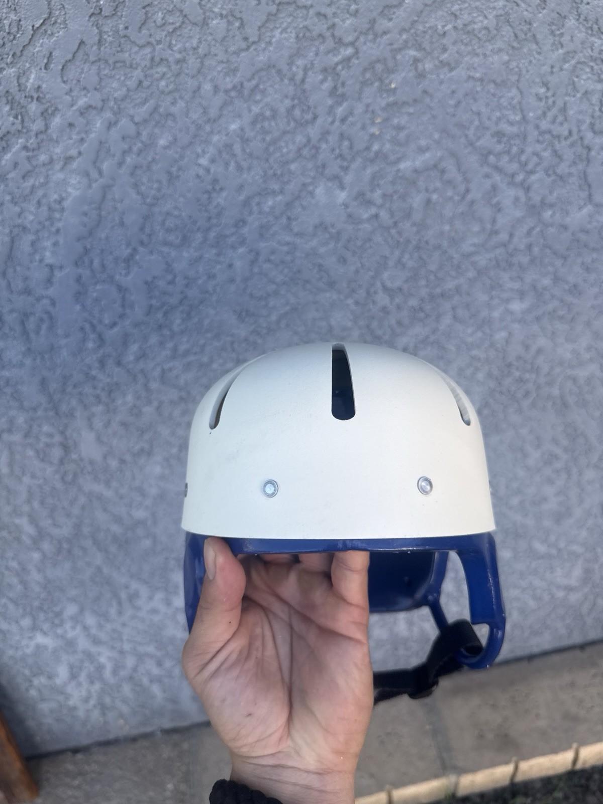 Danmar Products Hard Shell Helmet Size XS W/ Blue Liner Chin Strap