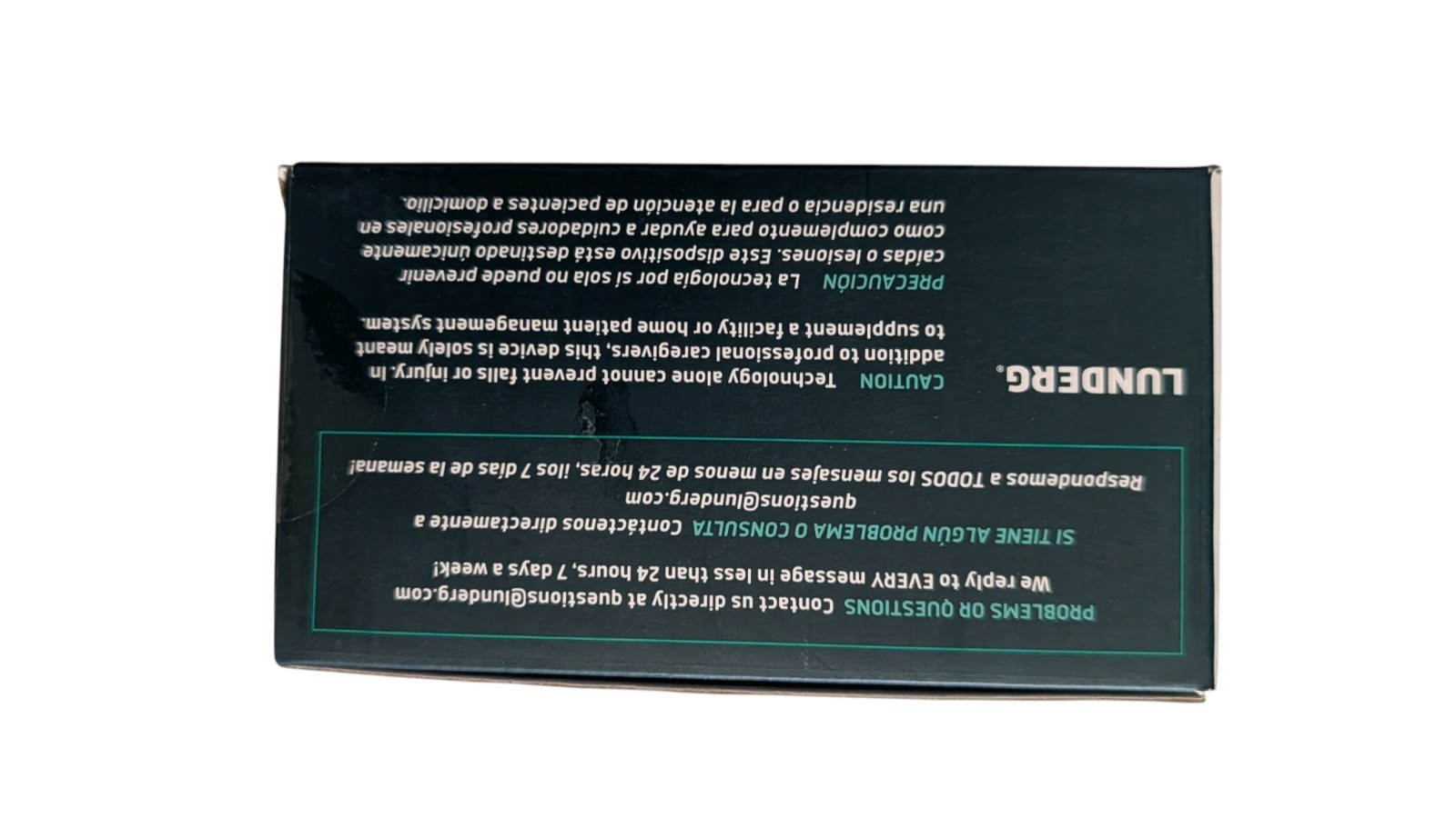 Lunderg Under Mattress Bed Alarm for Elderly Adults Bed Alarms & Fall Prevention