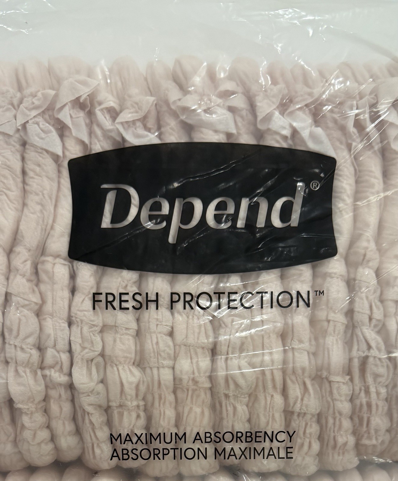 Depend Fresh Protection Adult Incontinence Underwear for Women M 38 Count NEW!