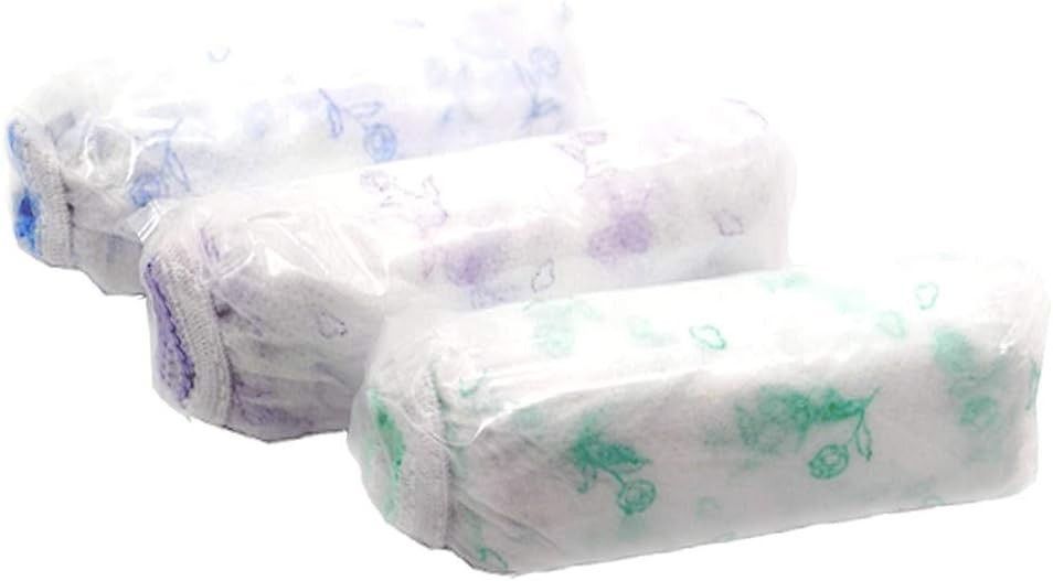 15/30pcs Disposable Floral Bikini Briefs – Hygienic Travel Underwear for Women