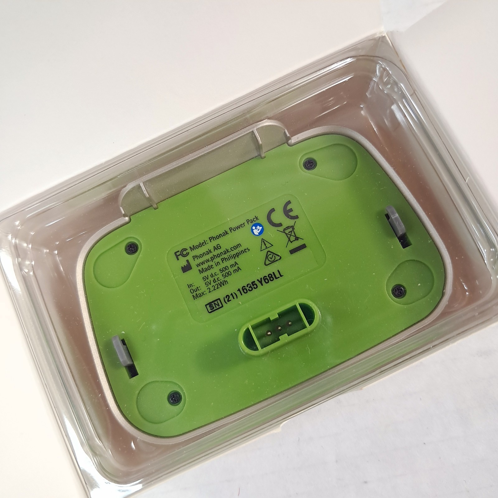 NEW Phonak Power Pack for Paradise Marvel & Belong charging cases 071-0003