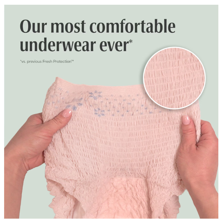 (3 pack) Depend Fresh Protection Incontinence Underwear for Women, XL, 26 Count