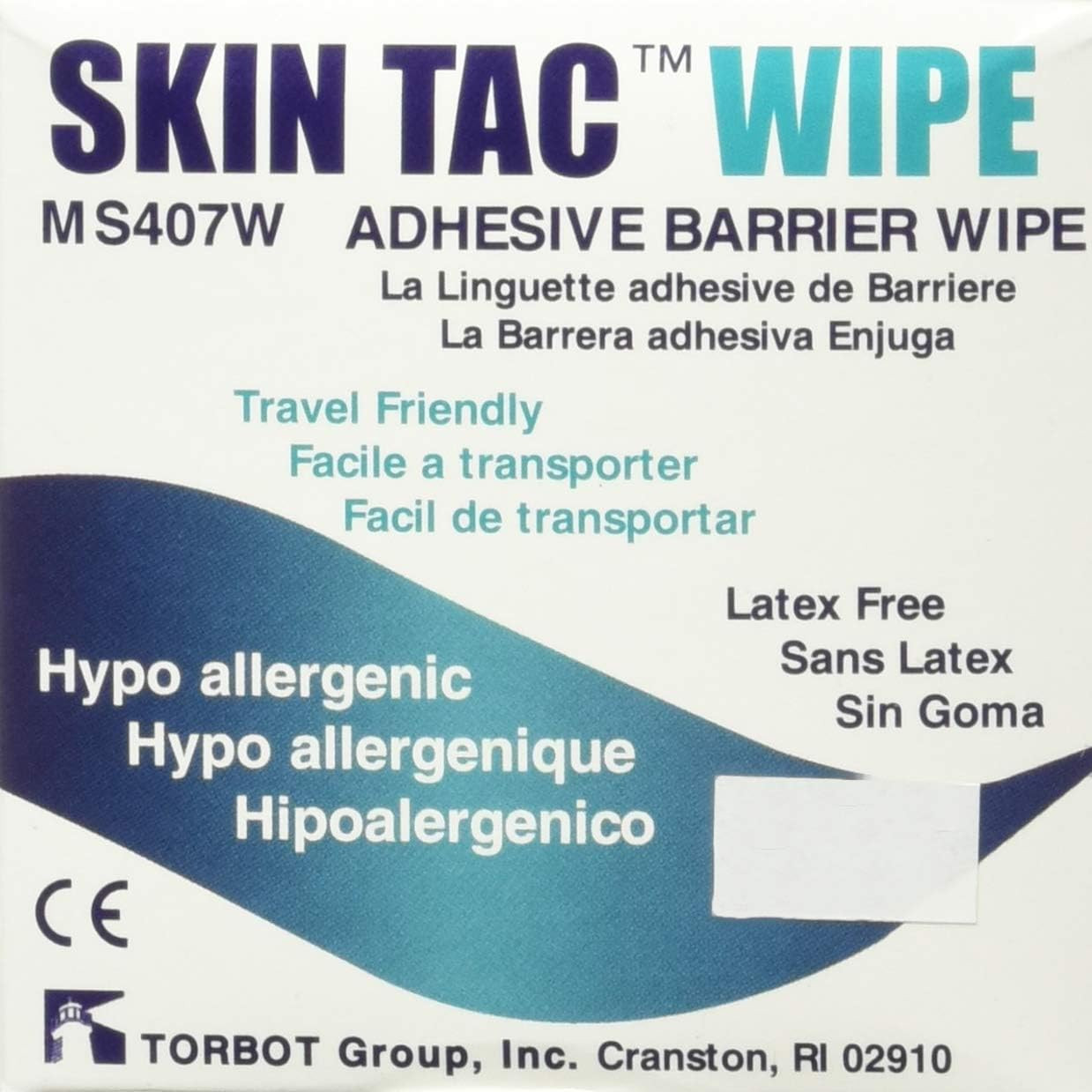 Group Skin-Tac-H Adhesive Barrier Wipes 50/Box