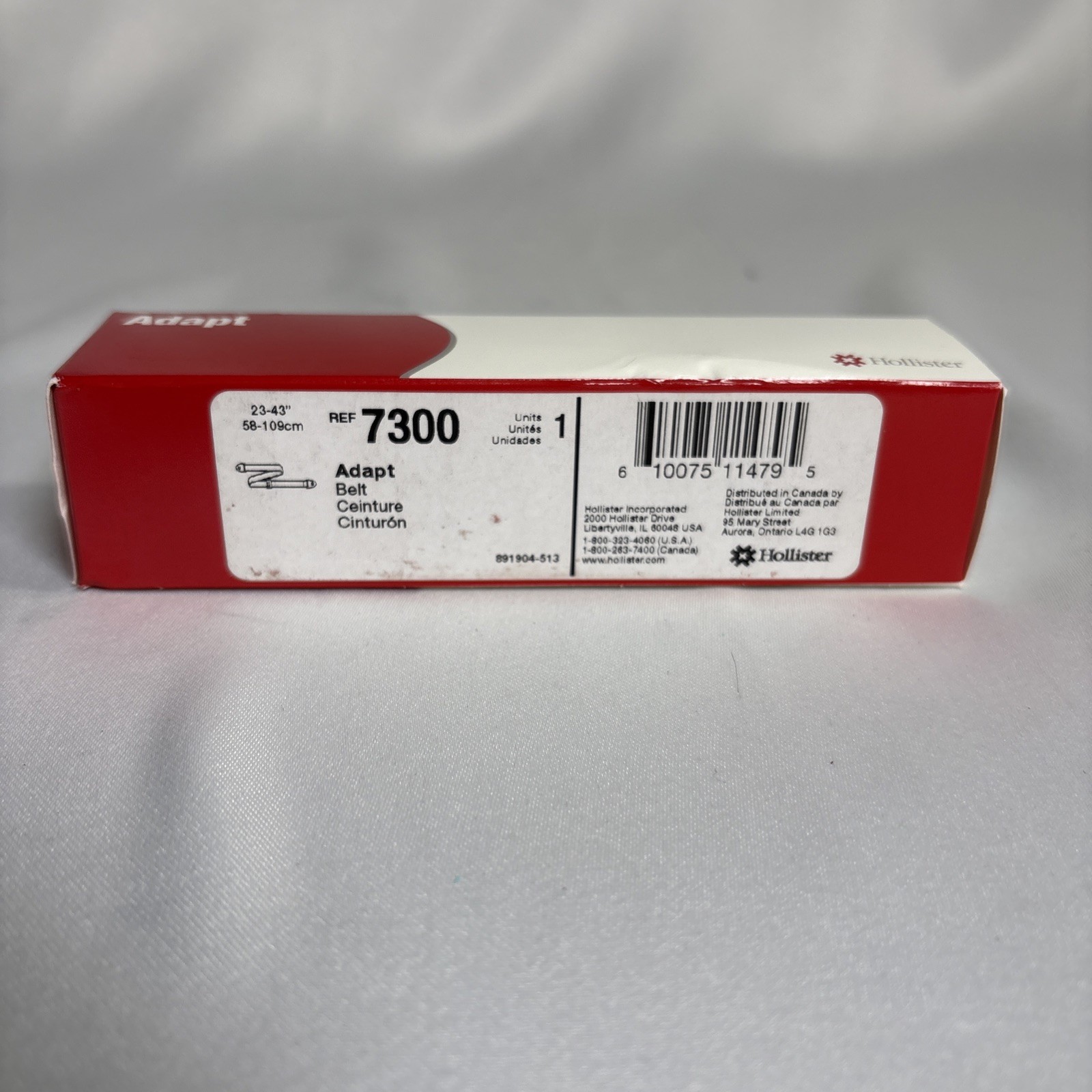 1 Hollister 7300 Adapt Belts 23″-43” Beige Exp 2022