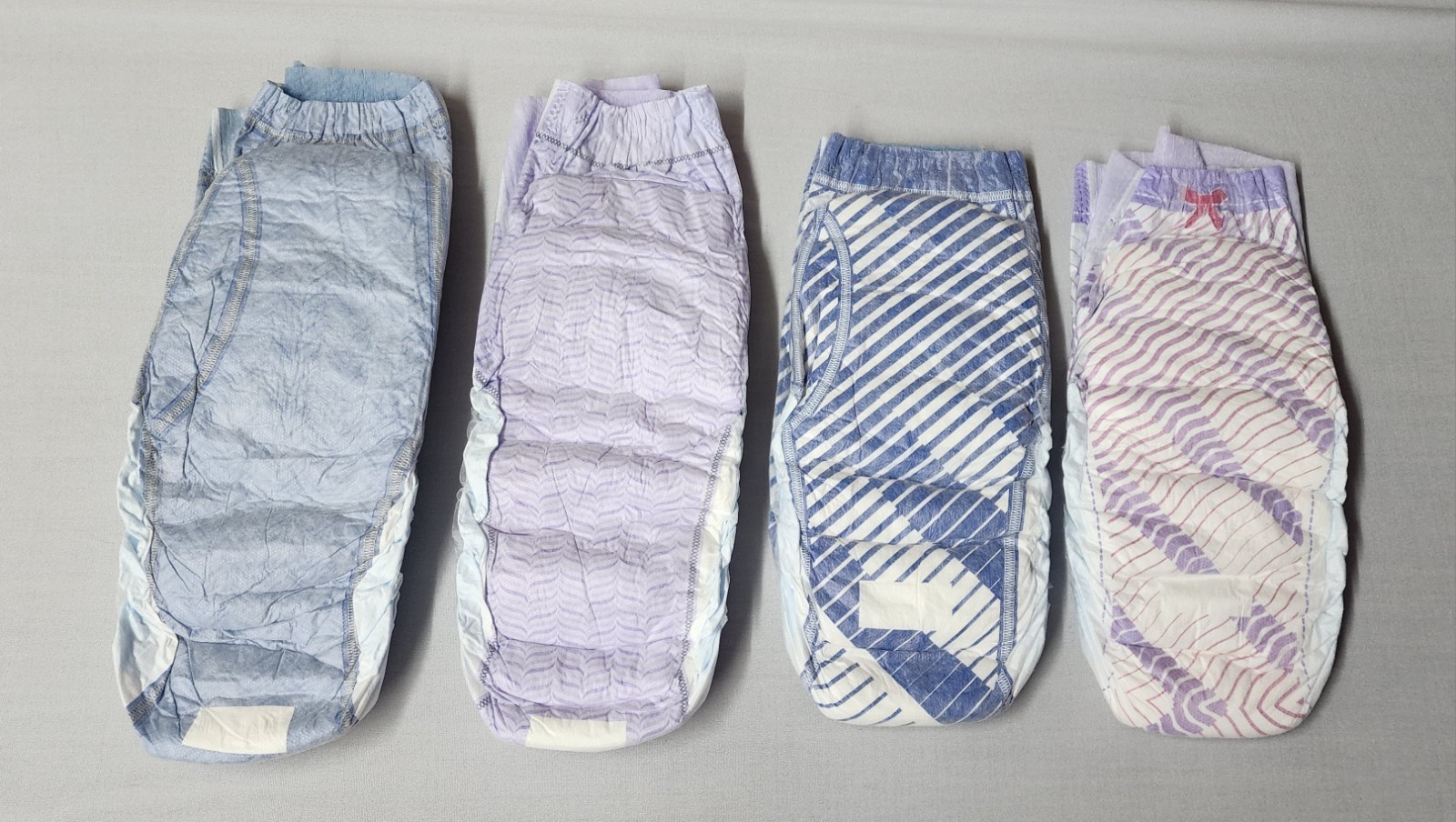Pack of 4 Girls & Boys Size XXL Goodnites 120-165+ and XL 95-140+ lbs