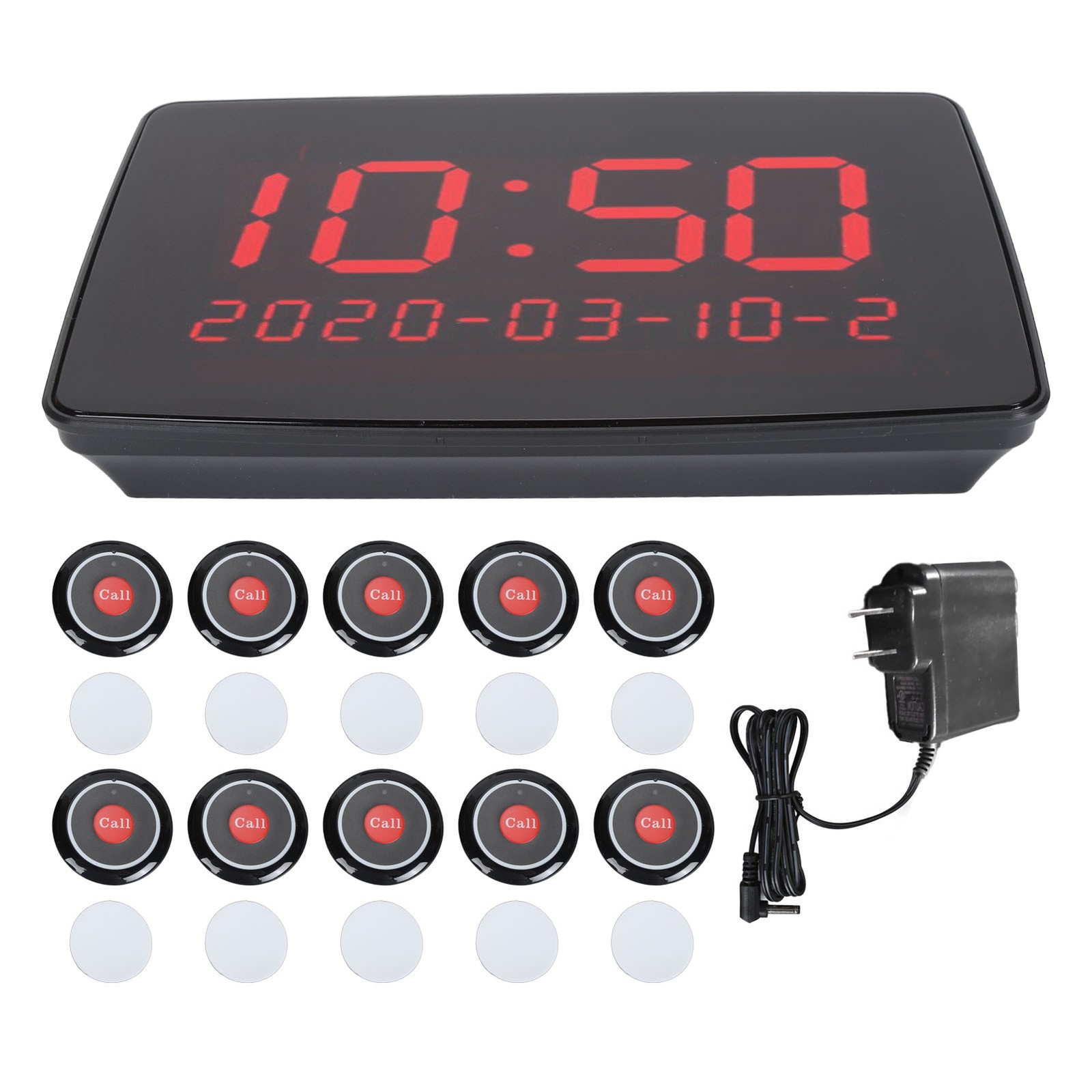 Wireless Calling System Professional 10 Call Buttons 1 Monitoring Unit High RTWH