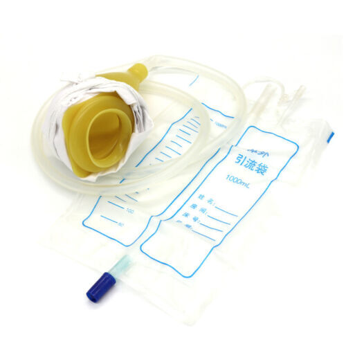 1000ml Portable Wearable Urinal Urine Bag Collector Toilet Male Travel US，3PC