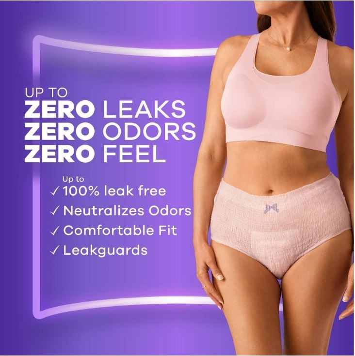 Always Discreet Adult Incontinence Pull Up Underwear for Women, Size XXL, 17 CT