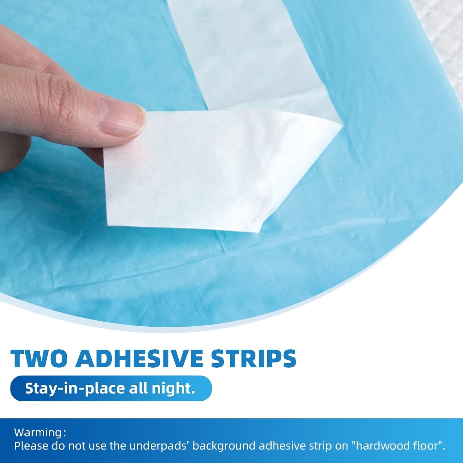 Bed Pads with Adhesive Strip 30″x36″ Thicken Elderly Adults Incontinence Unde…