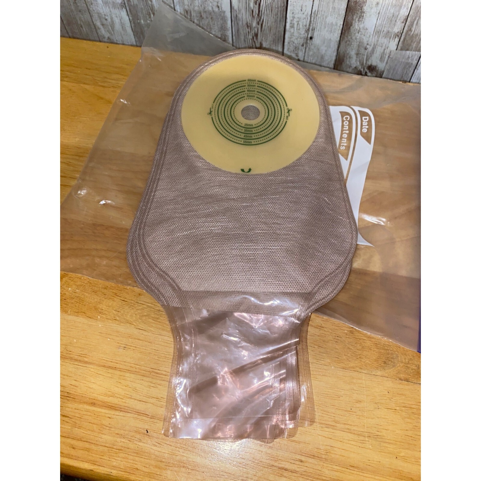 Lot of 10 Cut to Fit Flange Size 25 – 60mm Ostomy Colostomy Bags