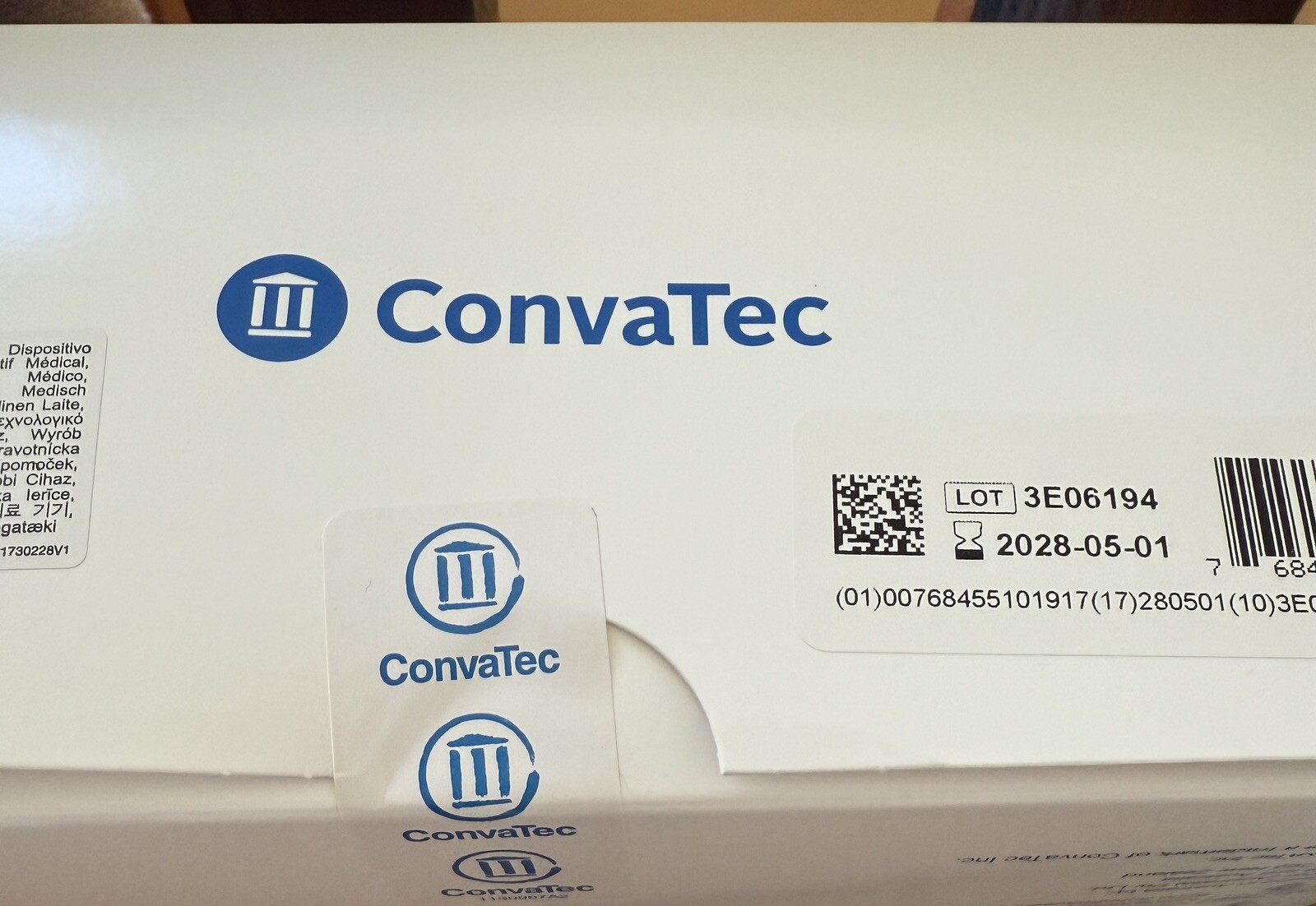 2 Convatec ActiveLife Ostomy Pouch Drainable 19 to 64 mm 1pc System 125330 20 C