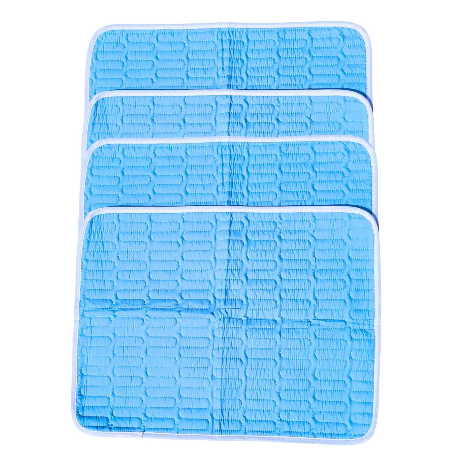4pcs 24″x18″ waterproof quilted chair pads Non slip seat pads reusable Underpads