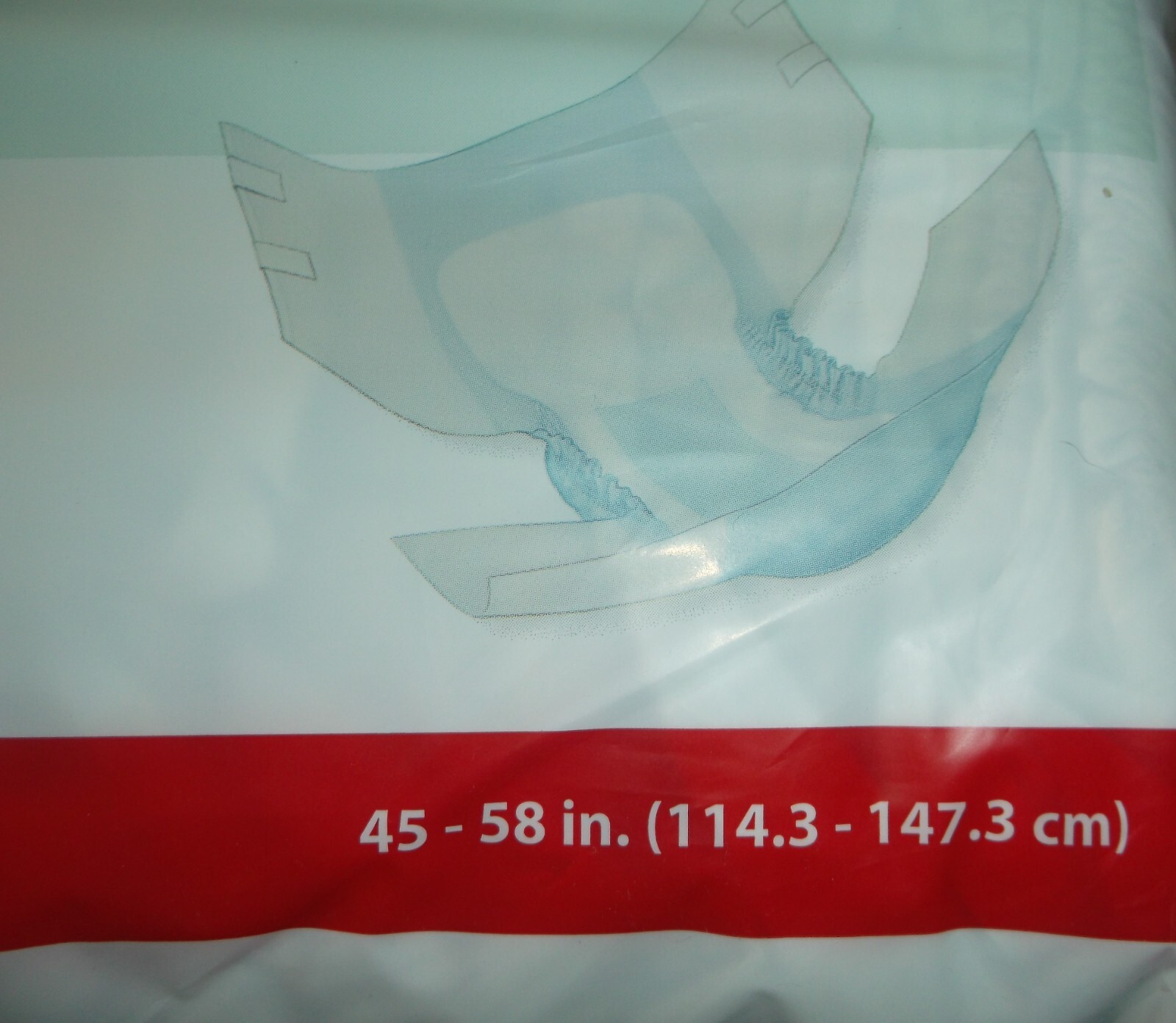 CARDINALHEALTH 18 CT ADULT DIAPERS LARGE 45 – 58 in WAIST EXTRA HEAVY WINGS NEW