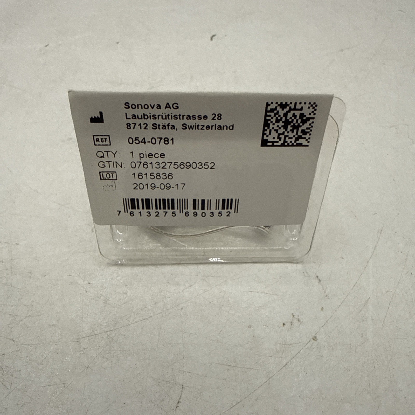 Phonak S Receiver 2L 4.0 Left Side Free Travel Hard Case With Domes 054-0781