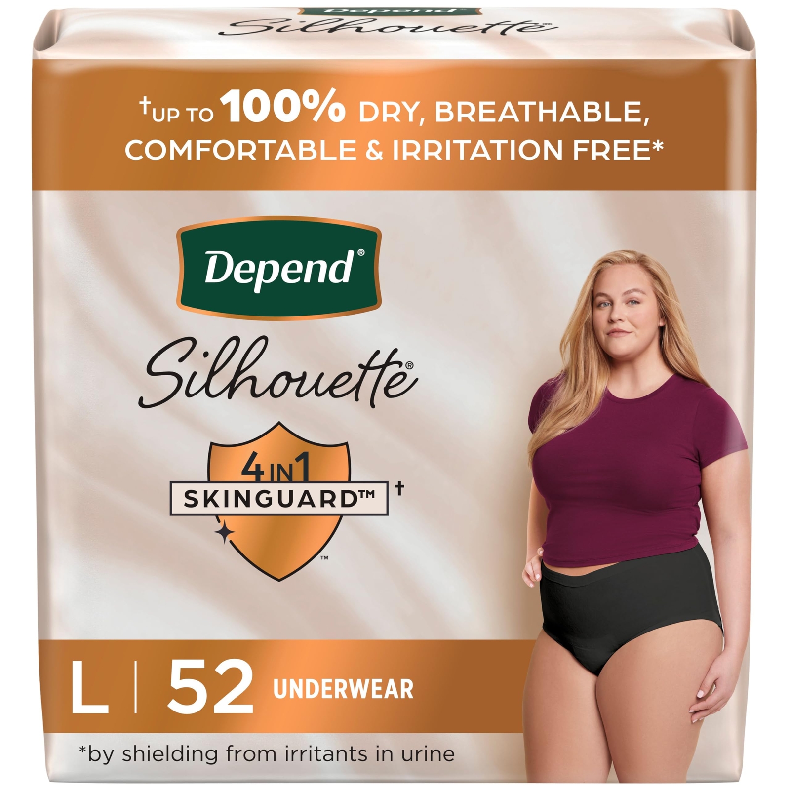 Depend Silhouette Adult Incontinence & Postpartum Bladder Leak Underwear for …