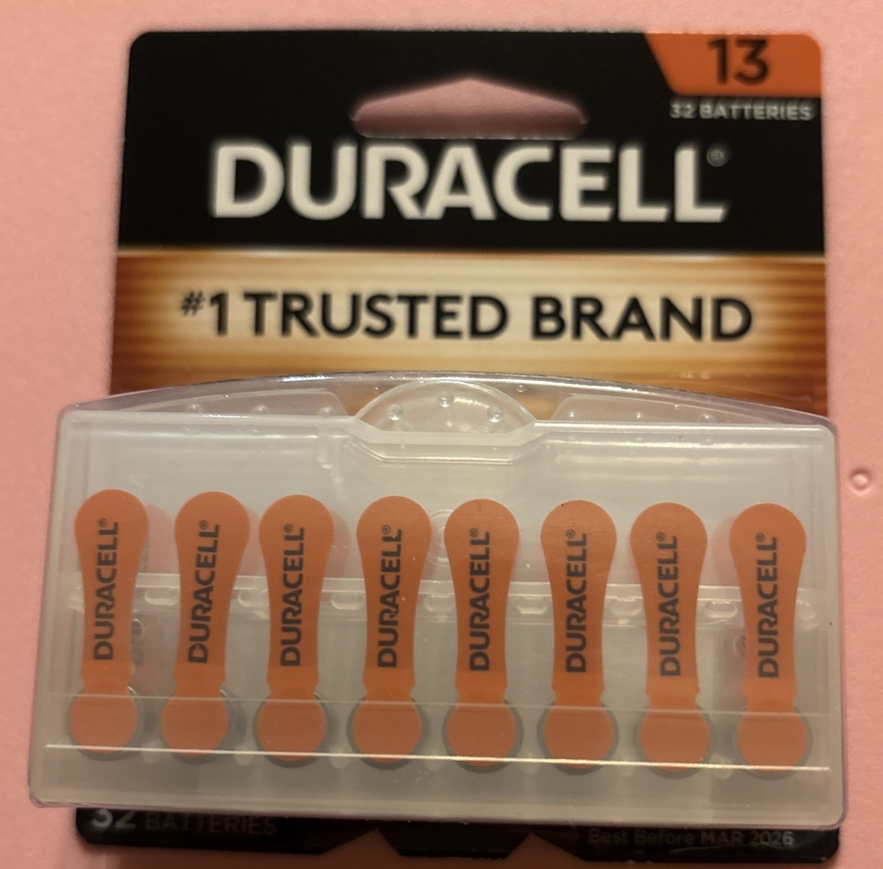 Duracell Hearing Aid Battery Size 13 32 Batteries IN PACKAGE NEW