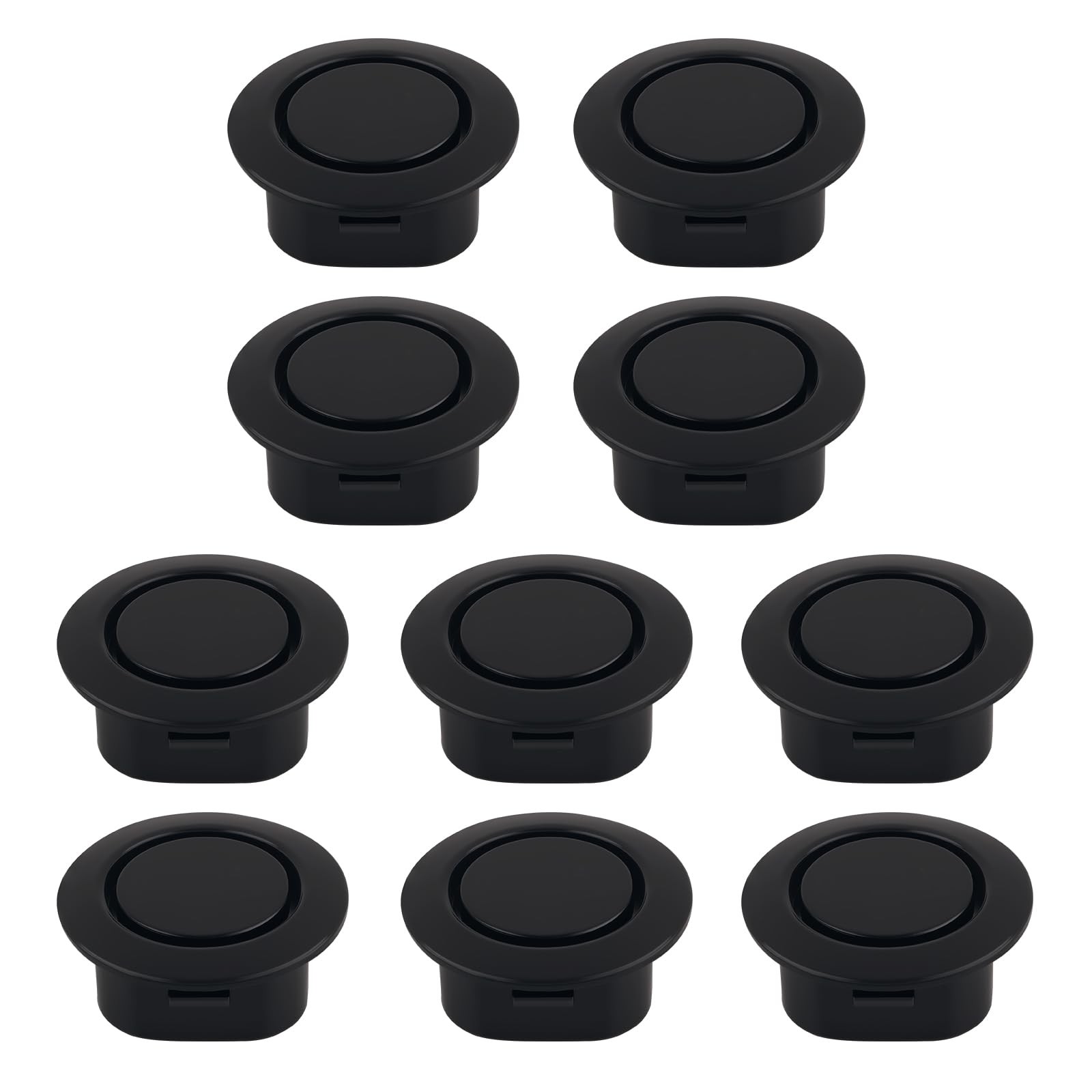 10PCS Car Bumper Hole Plugs for Parking Sensors, Radar Hole Plastic Covers