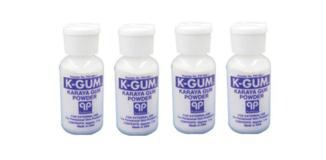 5 PK Parthenon K‑Gum Karaya Gum Powder 1 oz | Ostomy Adhesive, Skin Barrier