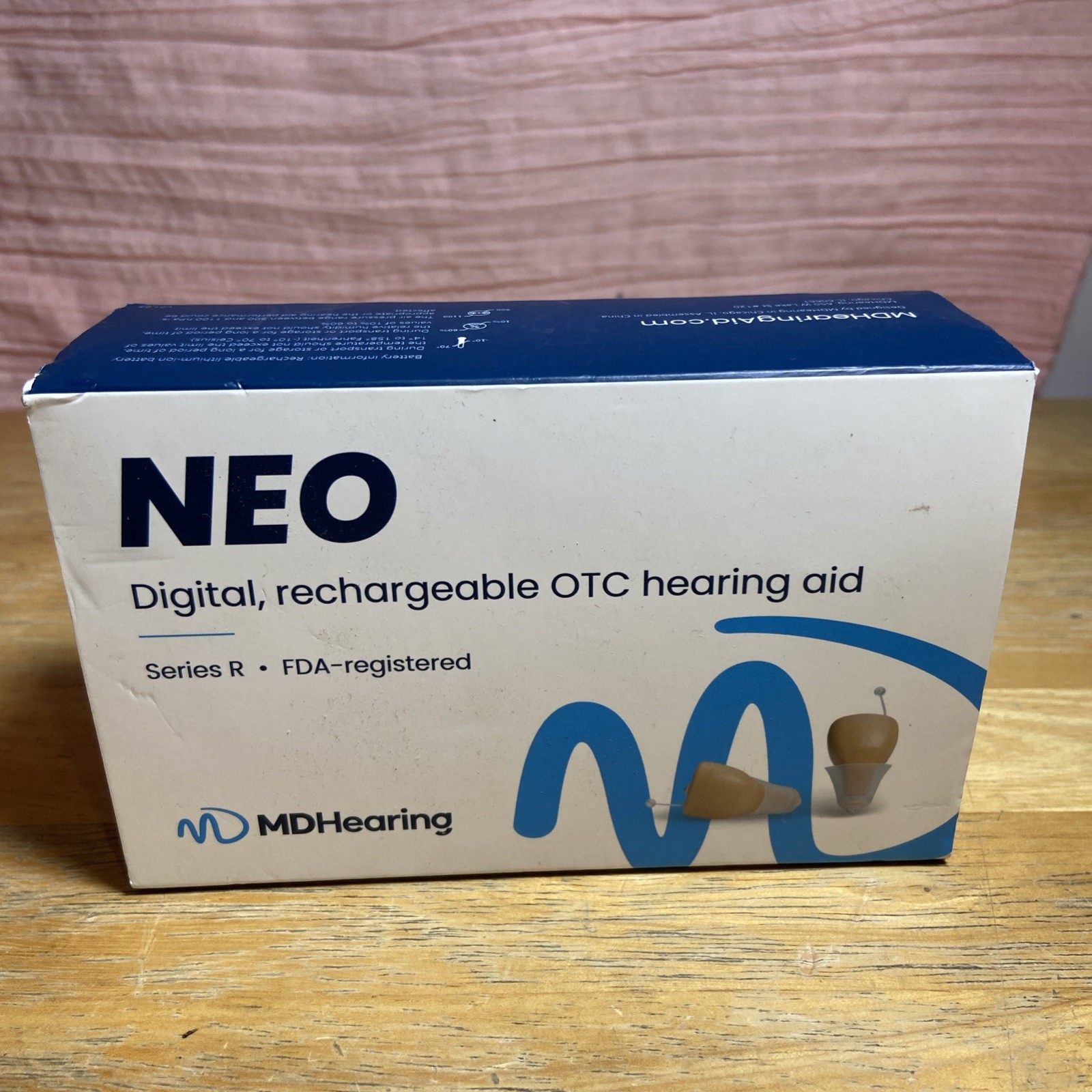 MD Hearing NEO Digital Rechargeable OTC Hearing Aid Series R