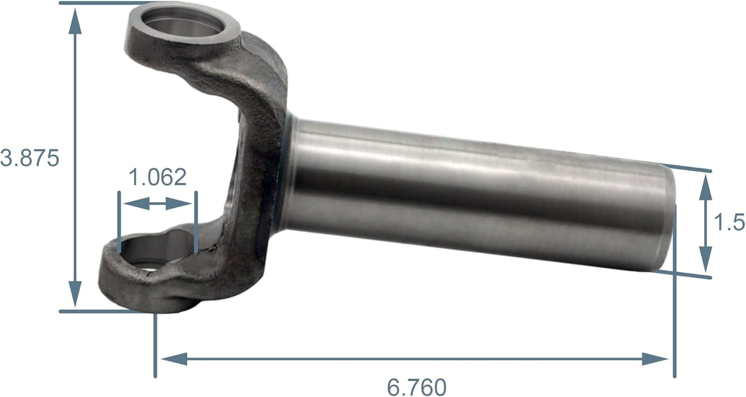 BUYMACHINERYPARTS 2-3-12051X Slip Yoke FIT for GM 350 700R 26/27 spline…