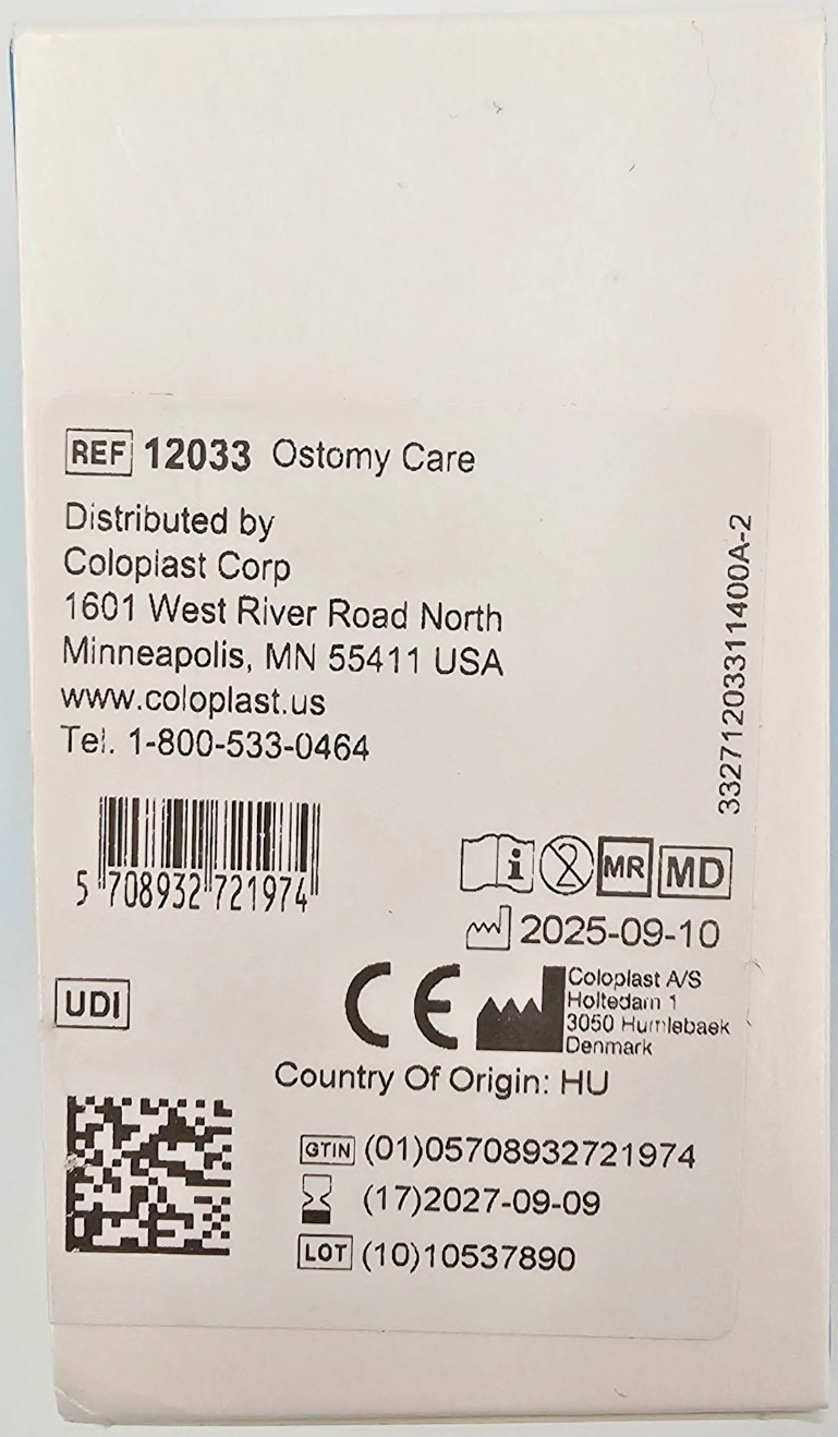 Coloplast Brava Protective Seal Ref #12033 Box of 10 FREE SHIPPING