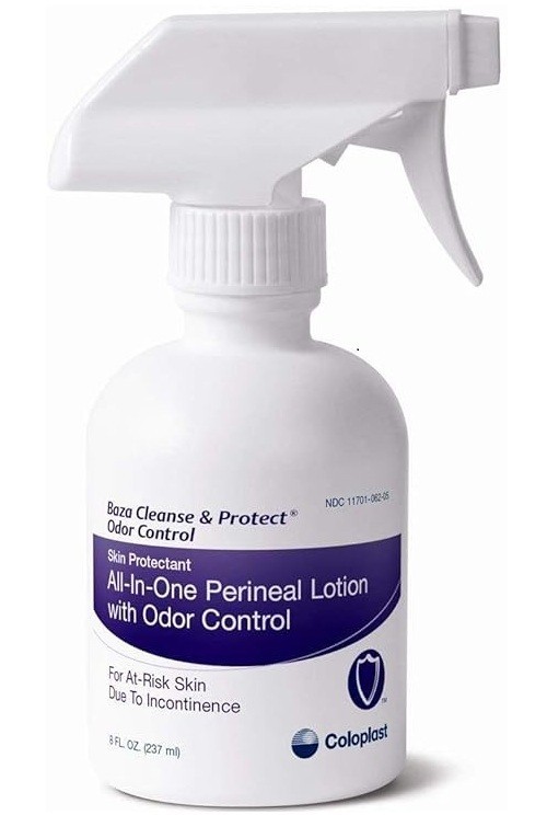 Coloplast Baza Cleanse and Protect, Perineal Wash Odor Control, 8 oz, each, 7725