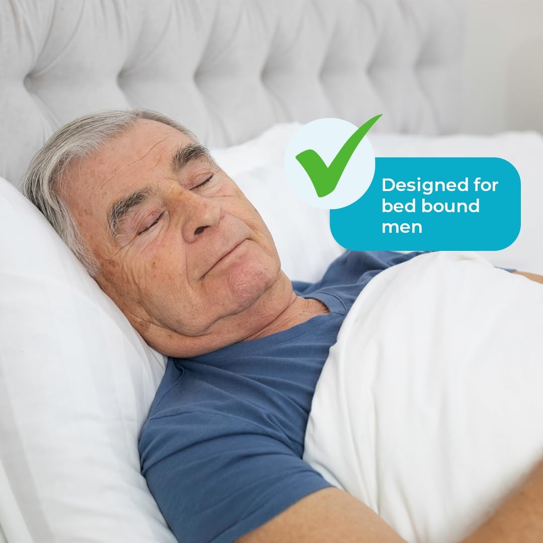 Men’s Incontinence Wrap, Maximum Absorbency Folding Pads for Reduced Mobility