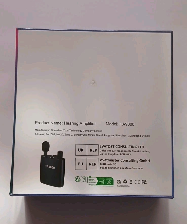 New/Sealed Personal Sound Amplifier PSAP the Latest Gen HA9000, Rechargeable