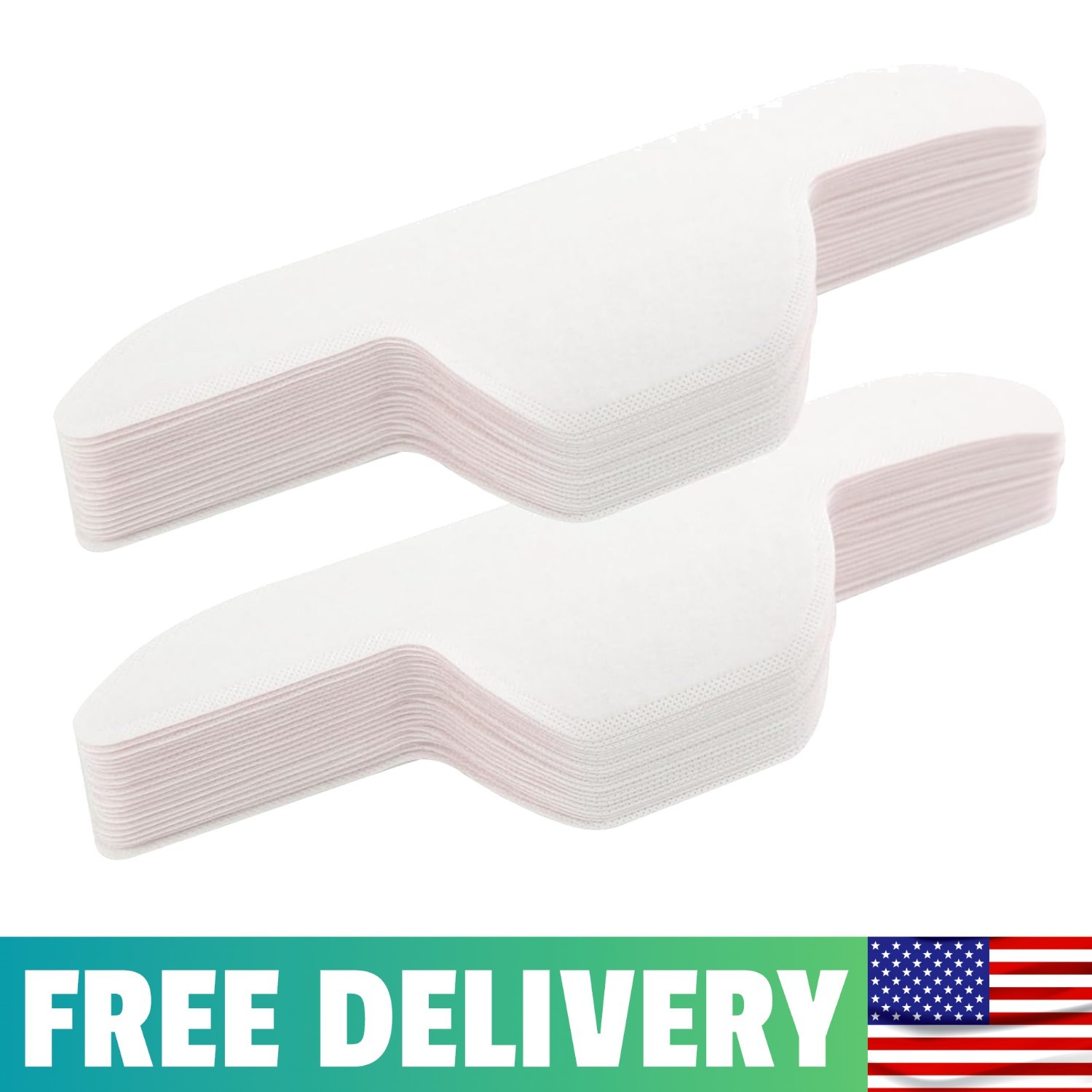 Invisible Disposable Collar Sweat Pads – 80 Pack Antiperspirant Liner Stickers