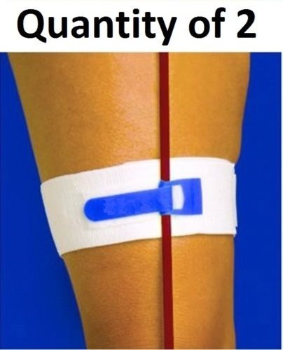 2 Foley Catheter Leg Bag Holder Strap Band Wrap Loop Tube Tie Urinary Drainage