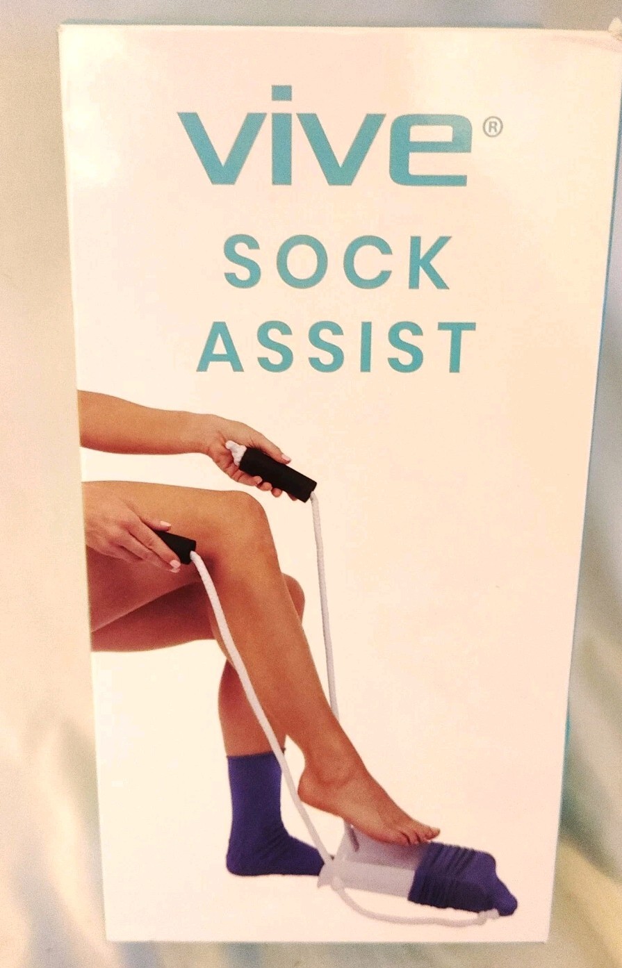 Vive Sock Assist Easy On and Off Stocking Slider Donner Pulling Aid Device