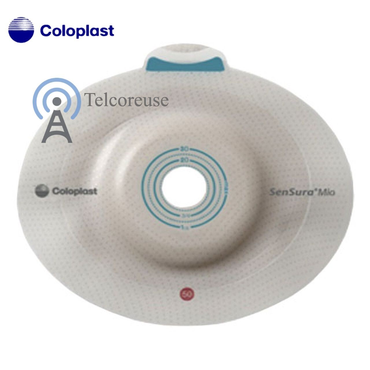 Coloplast 16914 SenSura Mio Convex, Pre-Cut Barrier 2 PC Click WITH BOX
