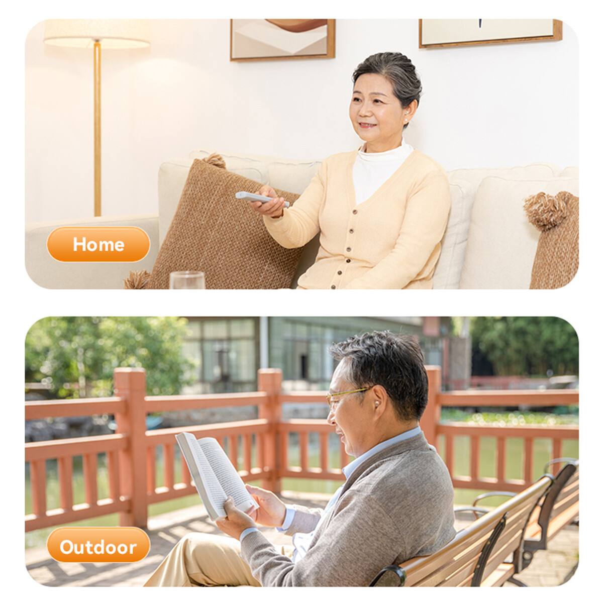 Invisible Mini Bluetooth Headset Voice Auxiliary Hearing Aid Hearing Amplifier