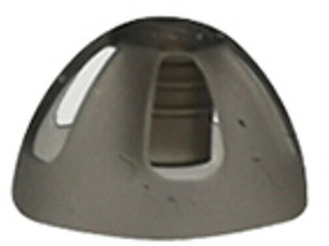 10x EWANTO open dome / umbrella made of silicone for hearing aids size L (10 mm)