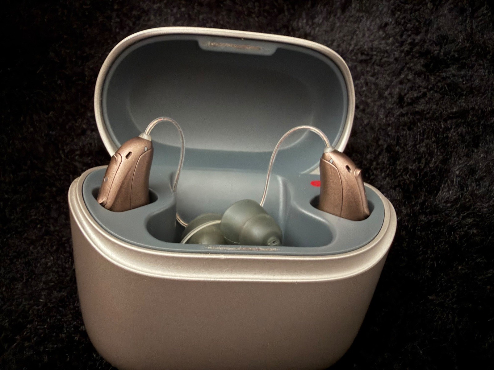 Phonak Audéo Lumity L90-R Hearing Aids Pair w/ Charger Tested Working