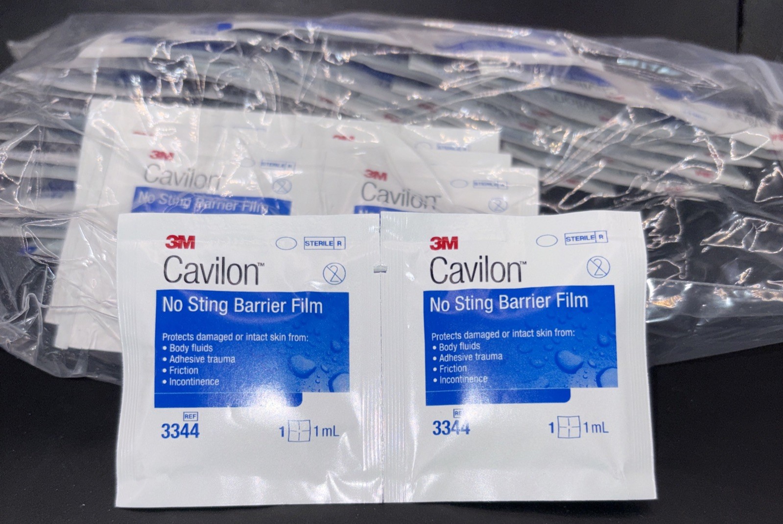 3M Cavilon 3344 No Sting Barrier Film 1.0 Ml Wipes 50 Count