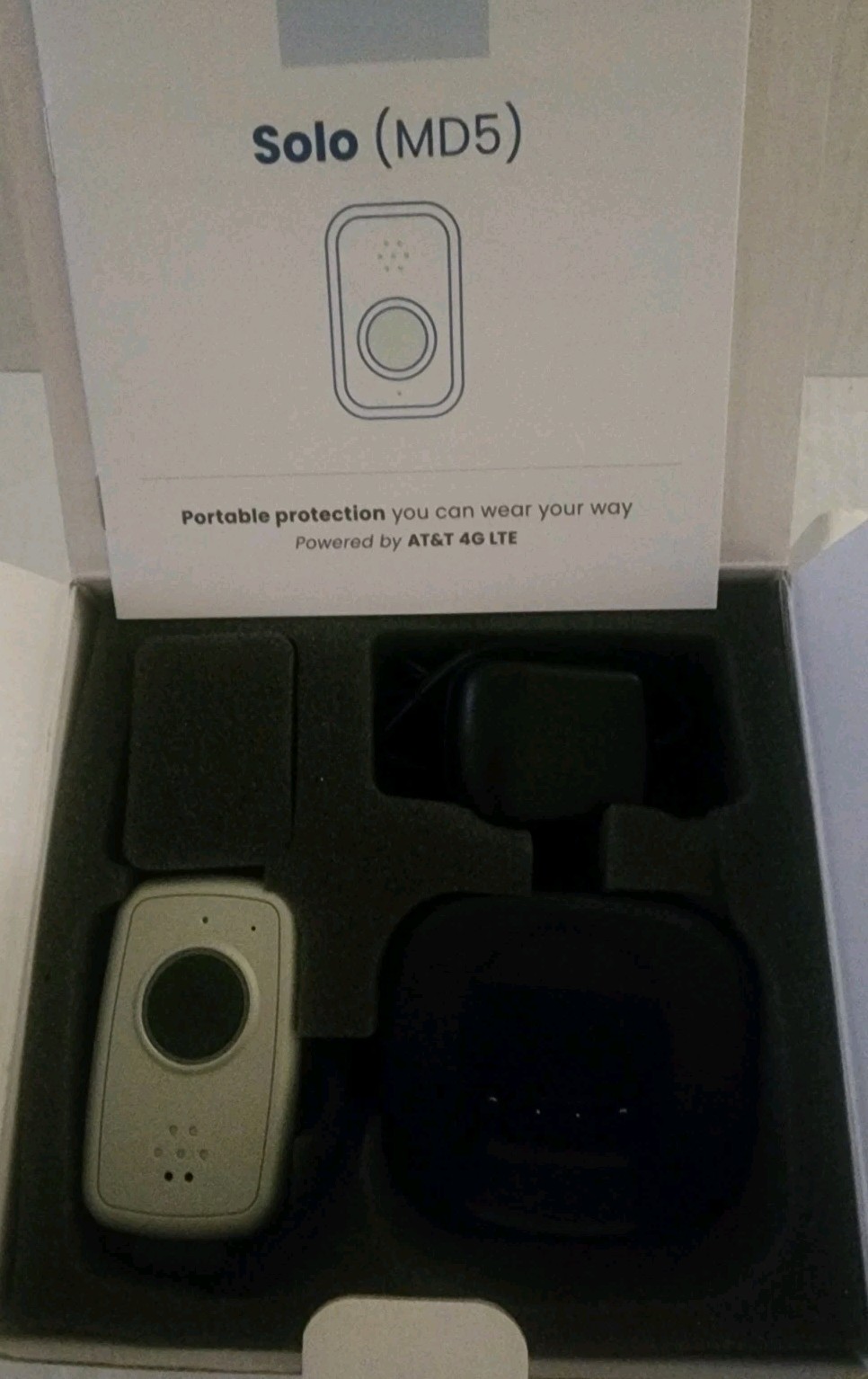 MedScope PERSONAL Emergency Response Alert System Solo MD5 Pendant & Base