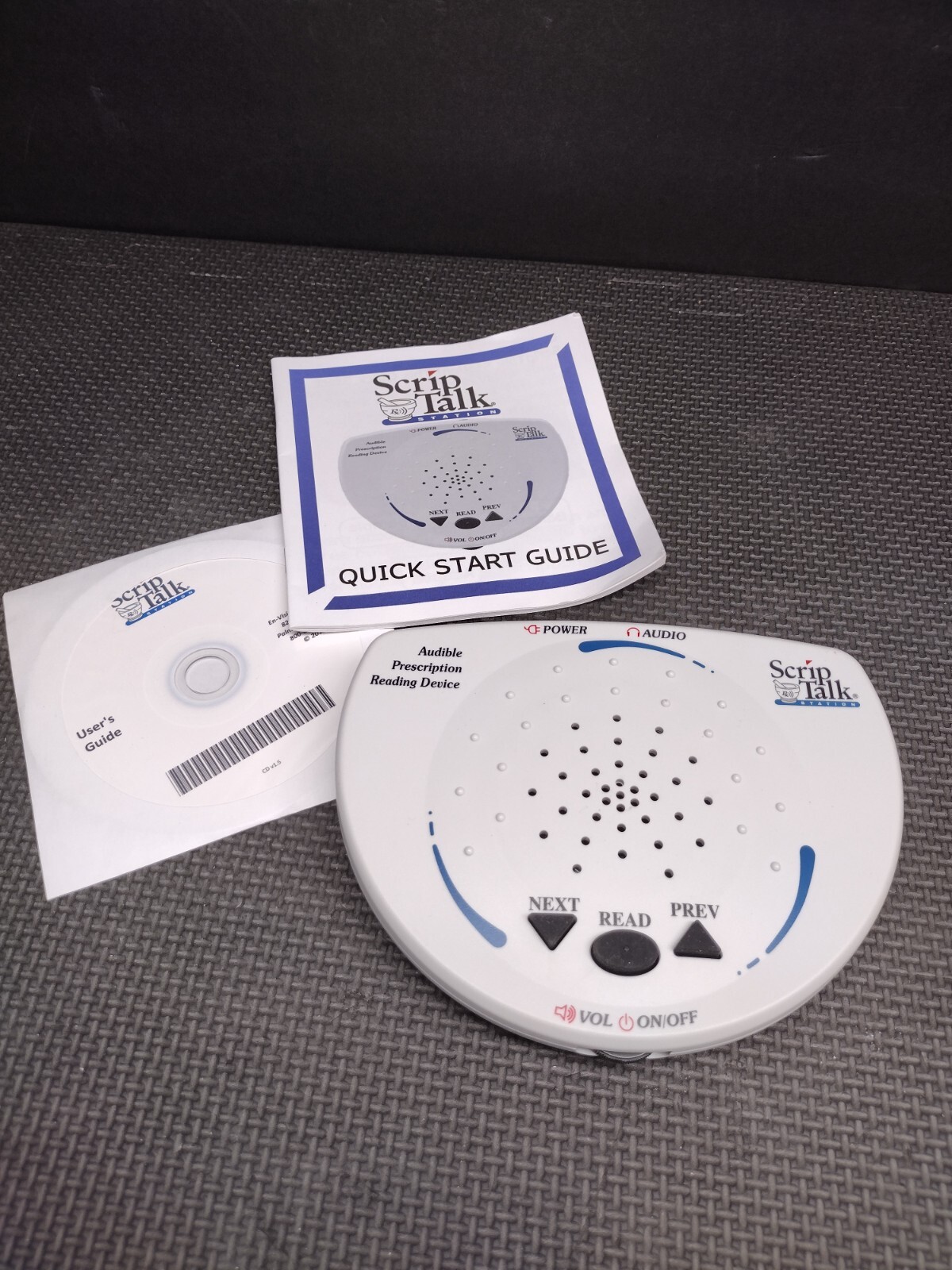 Scrip Talk Station by En-Vision America Prescription Reading Speaking Device