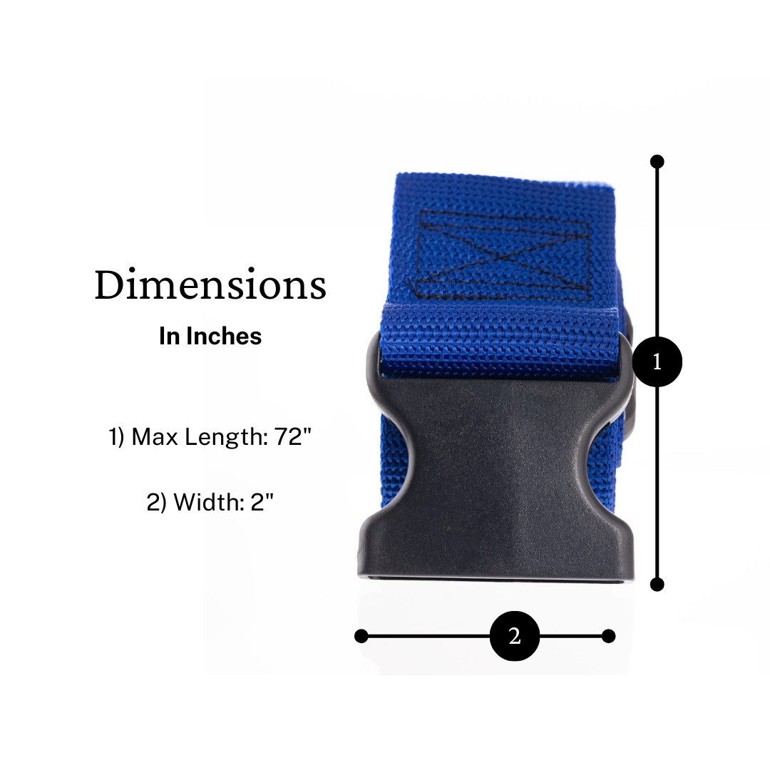 Gait Belt and Transfer/Walking Assist Quick-Click Standing Aid Choose Color/Size
